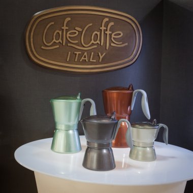 homi, uluslararası gösteride ev: milan, İtalya, Mocha kahve kap