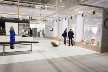 insanlar, Homi ziyaret ev Uluslararası Fuarı Milano, İtalya