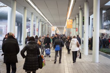 insanlar, Homi ziyaret ev Uluslararası Fuarı Milano, İtalya