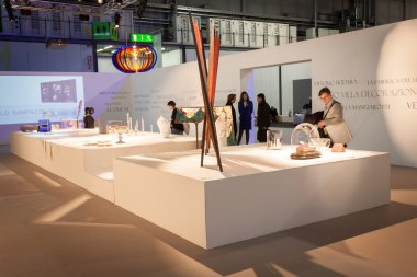 insanlar, Homi ziyaret ev Uluslararası Fuarı Milano, İtalya