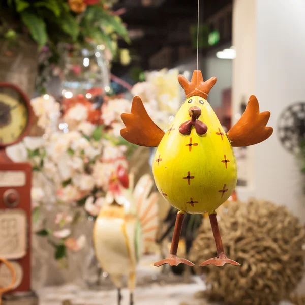 ekranda homi, dekoratif tavuk ev uluslararası gösteri Milano, İtalya