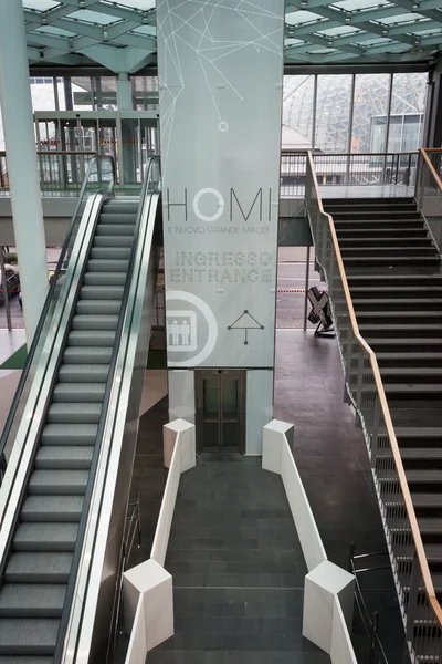 Entrance at HOMI, home international show in Milan, Italy — Stock Photo, Image