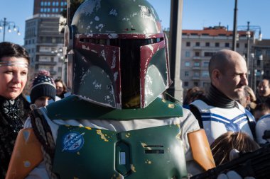 insanlar Lejyon 501st almak bölüm içinde star wars geçit Milano, İtalya