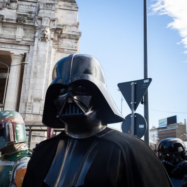 insanlar Lejyon 501st almak bölüm içinde star wars geçit Milano, İtalya