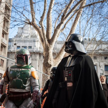 insanlar Lejyon 501st almak bölüm içinde star wars geçit Milano, İtalya