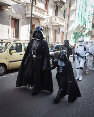 insanlar Lejyon 501st almak bölüm içinde star wars geçit Milano, İtalya