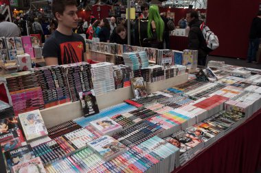 Manga Çizgi Roman'ndeki festival del fumetto Kongre Milano, İtalya