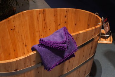 ahşap banyo küveti olis Festivali Milano, İtalya