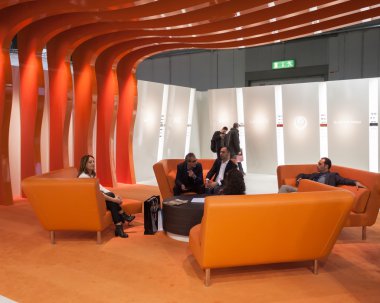 insanlar ziyaret mido 2014 Milano, İtalya