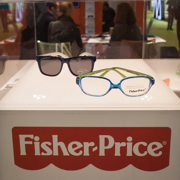 Очки Фишера-Прайса на выставке Mido 2014 в Милане, Италия — стоковое фото