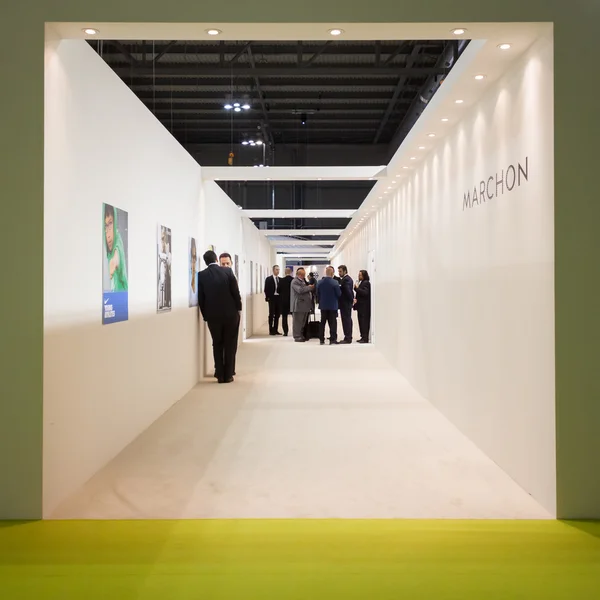 People visiting Mido 2014 in Milan, Italy — Stock Photo, Image