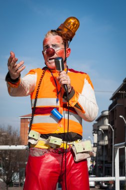 milan palyaço Festivali 2014 katılan palyaço moriss