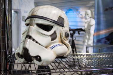 Stormtrooper kask, cartoomics 2014 Milano, İtalya