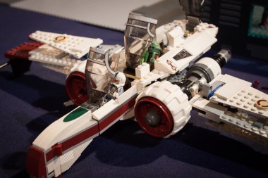Lego starfighter, cartoomics 2014 Milano, İtalya