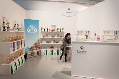 밀라노, 이탈리아에서에서 esxence 2014에 향료 상의 서
