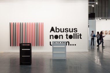 insanlar miart 2014 Milano, İtalya ziyaret