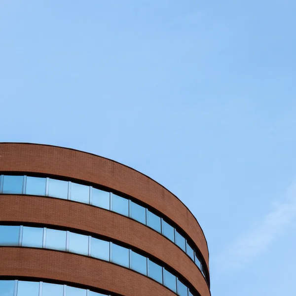 Detalhe arquitetônico de um edifício moderno — Fotografia de Stock