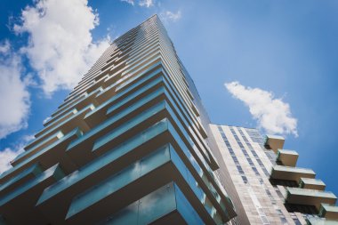 Yeni gökdelen, porta nuova Milano, İtalya