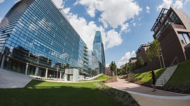 Yeni gökdelen, porta nuova Milano, İtalya