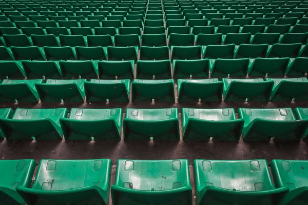 Perspektive vieler leerer Stadionsitze — Stockfoto