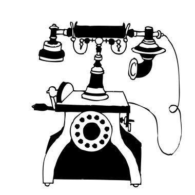Vintage telefon