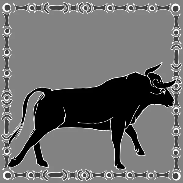 Taurus znamení horoskopu — Stockový vektor