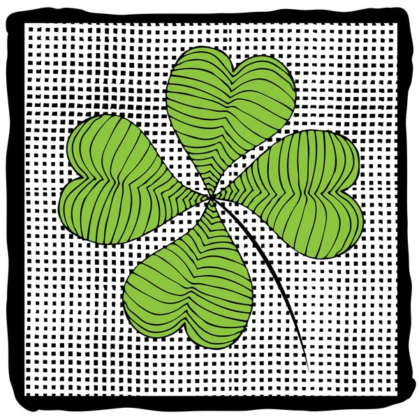 Clover background — Stockvector