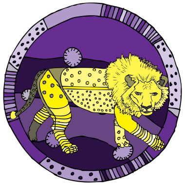 Aslan burcu işareti