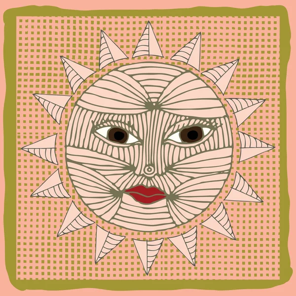 Illustration du soleil — Image vectorielle