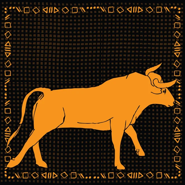 Horoscope du Taureau Signe — Image vectorielle
