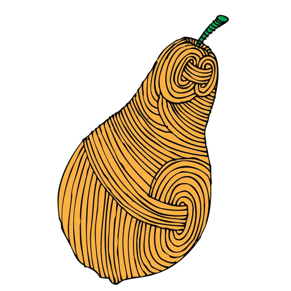 Pear illustration — Stock Vector
