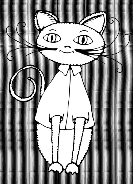 Кішка ілюстрація — стоковий вектор