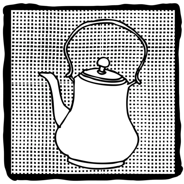 Tea pot — Stock Vector