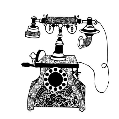 Vintage telefon