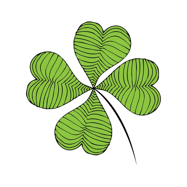 Clover illustration — Stock Vector