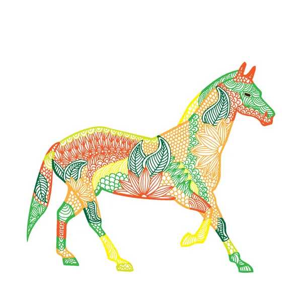 Illustration cheval — Image vectorielle