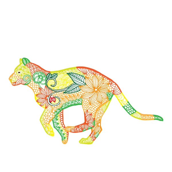 Tiger illustration — Stock Vector