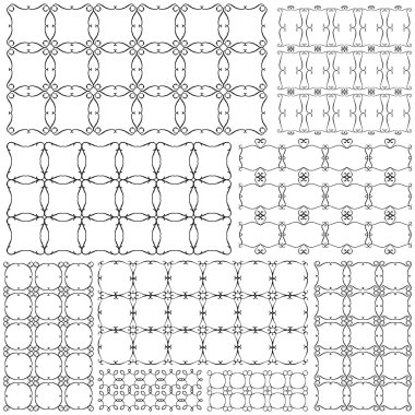 Ferforje - farklı desenler cubes
