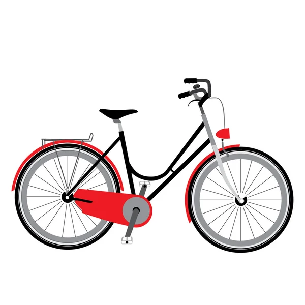 Bicicleta Vector Ilustração — Vetor de Stock