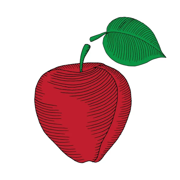 Étiquette Apple — Image vectorielle