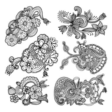 nakışı çiçek tasarım