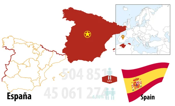 İspanya Haritası