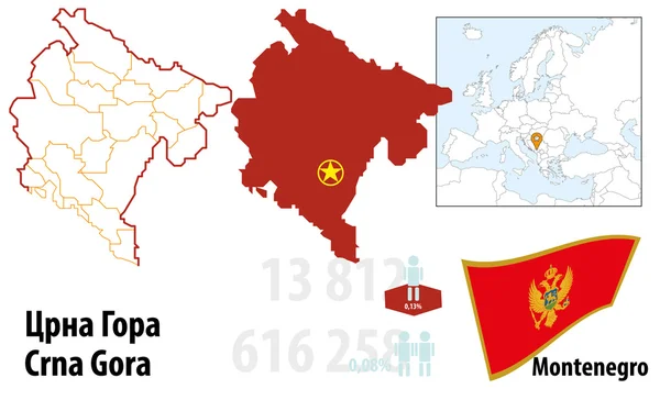 Czarnogóra Grafika Wektorowa