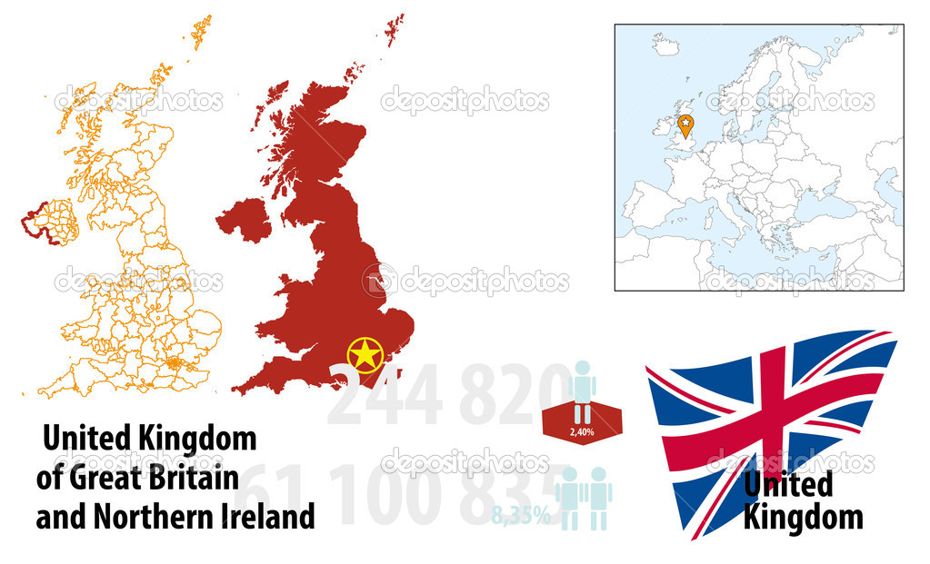 United Kingdom — Stock Vector © BenKenogy #16856917