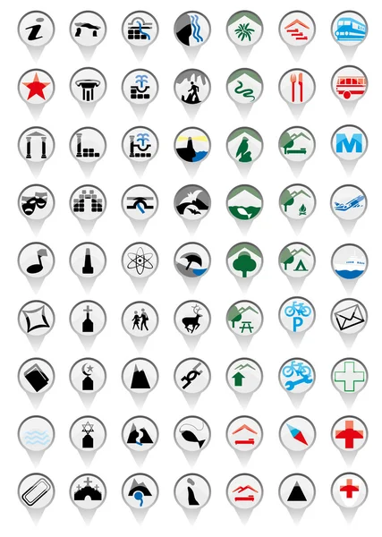 PIN simge kümesi için haritalar