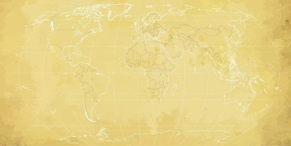 eski bir kağıt siyasi Haritası