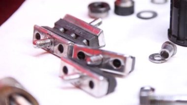 Bazı metal öğeleri bisiklet için görüntüleri