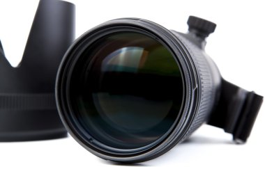 Kamera objektifi yakın çekim