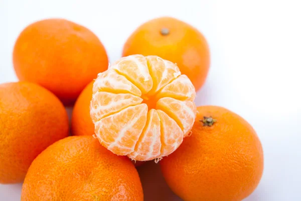 Ripe fruit tangerine — Stock Photo, Image