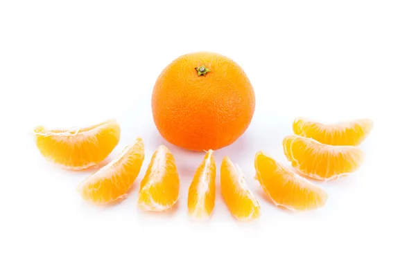 Slices of mandarin — Stock Photo, Image